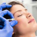 Women undergoing Botox® treatment